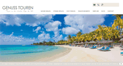 Desktop Screenshot of genuss-touren.com